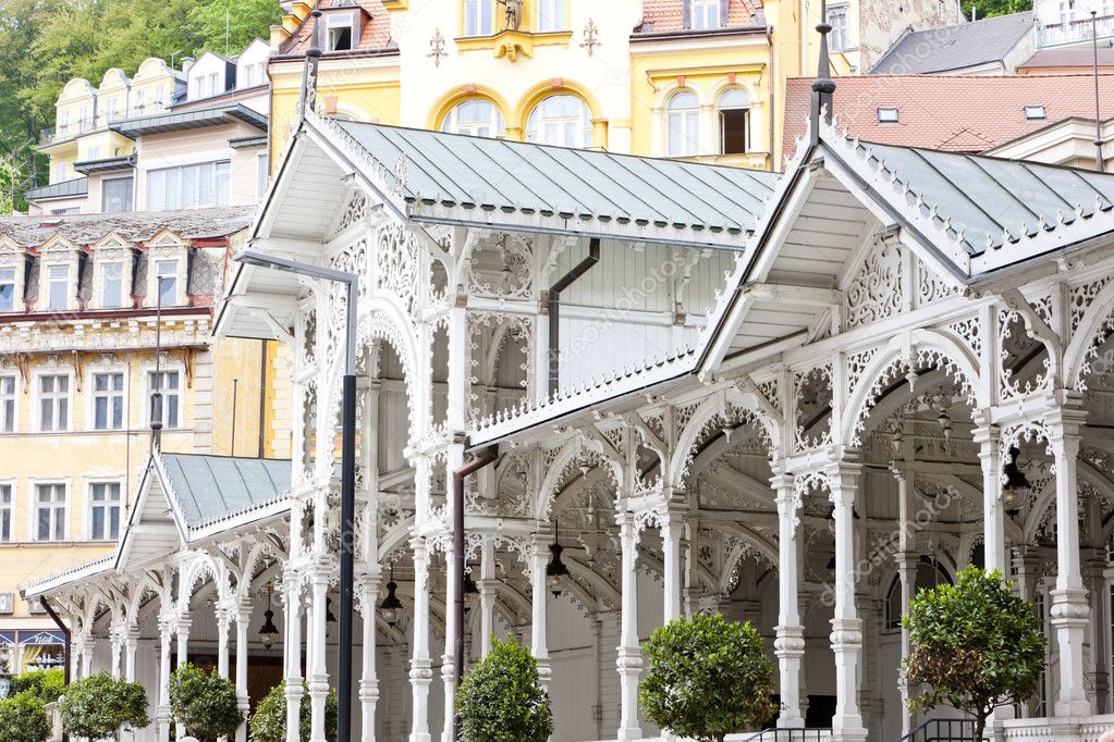Market Colonnade, Karlovy Vary (Carlsbad), Czech Republic