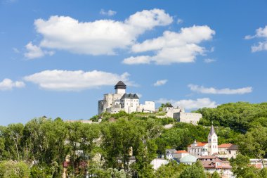 Trencin Castle, Slovakia clipart