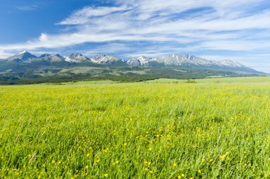 Vysoke Tatry (High Tatras), Slovakia clipart