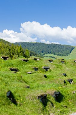 cellaars içinde liptovska teplicka, Slovakya