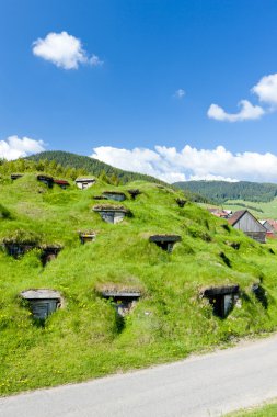 cellaars içinde liptovska teplicka, Slovakya