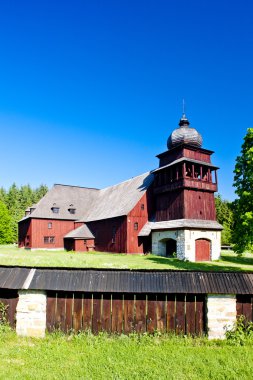 ahşap kilise, Kutsal haç, lazisko, Slovakya