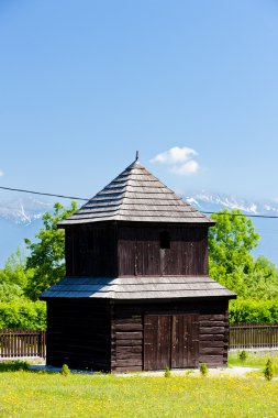 Çan kulesinde pavcina lehota, Slovakya