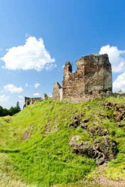 Ruins of Lichnice Castle, Czech Republic clipart