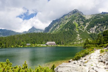 Popradske Tarn, Vysoke Tatry (High Tatras), Slovakia clipart