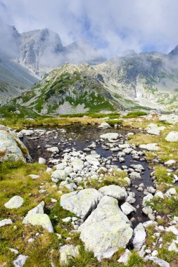 Vadinin altında prielom, vysoke tatry (yüksek tatras), Slovakya