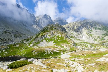 Vadinin altında prielom, vysoke tatry (yüksek tatras), Slovakya