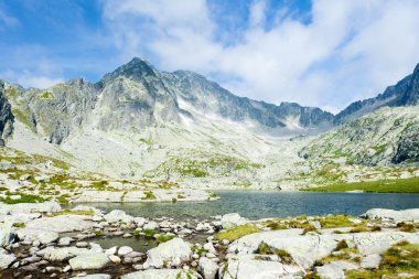 Beş SPI tarns, yüksek tatras (vysoke tatry), Slovakya