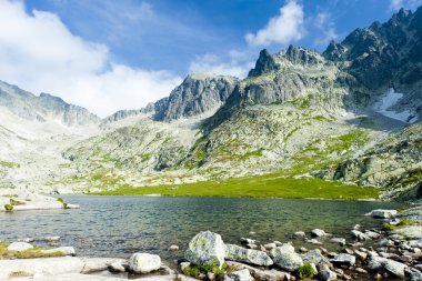 Beş SPI tarns, yüksek tatras (vysoke tatry), Slovakya