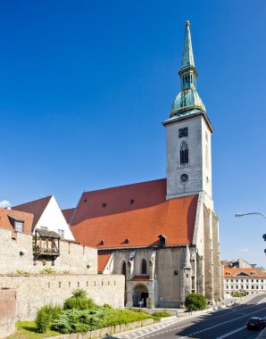 Katedrali, saint martin, bratislava, Slovakya