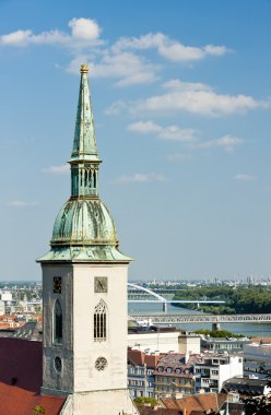 Katedrali, saint martin, bratislava, Slovakya