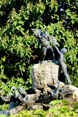 Duck Fountain, Safarikovo Meydanı, Bratislava, Slovakya