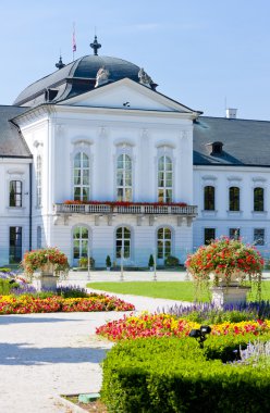 Başkanlık konutunda grassalkovich palace, bratislava, slov