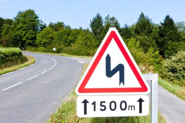 yol işareti, Fransa