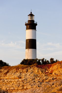 Chassiron deniz feneri, poitou-charentes, Fransa