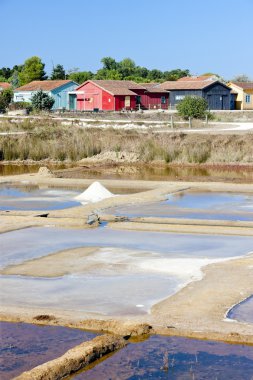 Saline, bağlantı noktası des salines, oleron Adası, poitou-charentes, Frangı