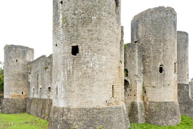 Villandraut Kalesi, aquitaine, Fransa