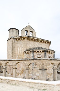 Church of Saint Mary of Eunate, Road to Santiago de Compostela, clipart