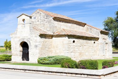 Kilise san juan bautista, banos de cerrato, Kastilya ve leon,