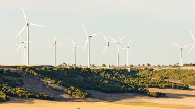 Rüzgar türbinleri, Kastilya ve leon, İspanya
