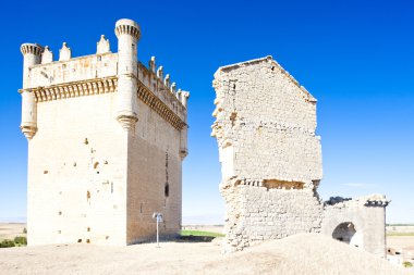 belmonte Kalesi de campos, Kastilya ve leon, İspanya