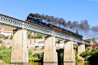 buharlı tren douro Valley, Portekiz