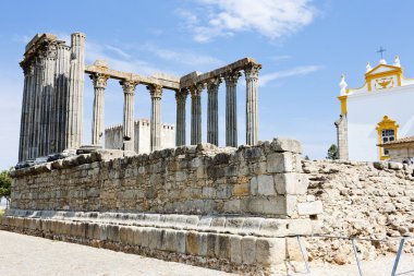 diana Roma Tapınağı, evora, alentejo, Portekiz