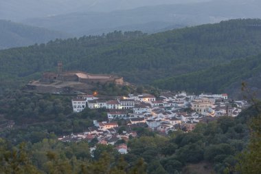 Almonaster La Real, Andalusia, Spain clipart