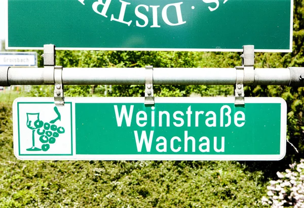 Viticulture regionen wachau-regionen, Niederösterreich, Österrike — Stockfoto