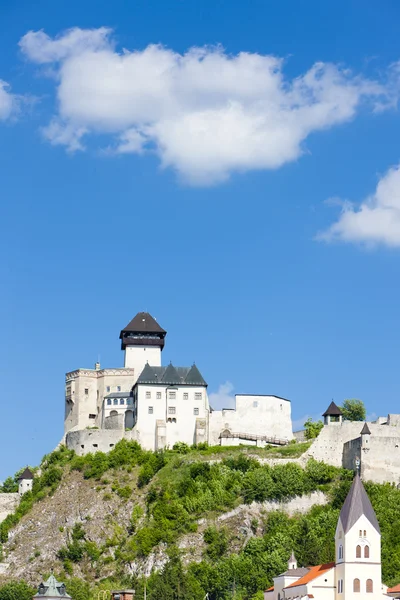 Trencin κάστρο, Σλοβακία — Φωτογραφία Αρχείου