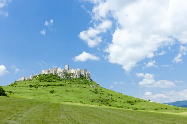 Zamkiem Spiskim, Słowacja — Zdjęcie stockowe