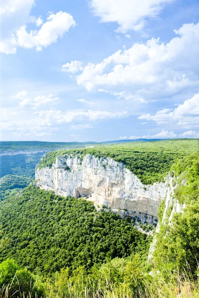 Ardeche Gorge, Ródano-Alpes, Francia — Foto de Stock