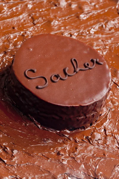 Tort Sachera — Zdjęcie stockowe