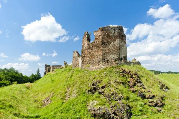 Ruínas do Castelo de Lichnice, República Checa — Fotografia de Stock