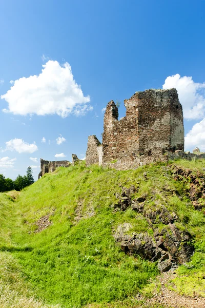Руїни Lichnice замку, Чеська Республіка — стокове фото