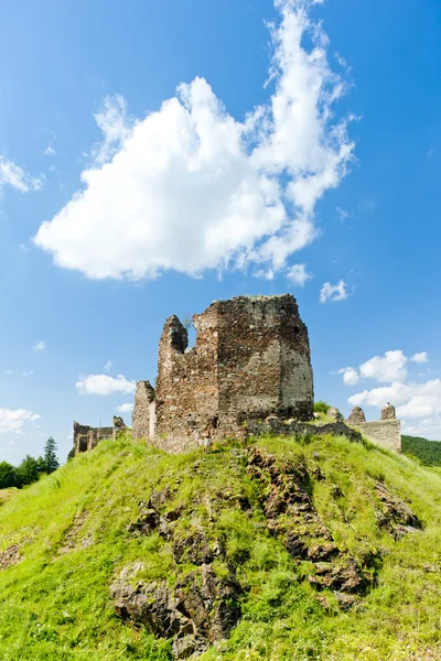 Ruiny zamku lichnice, Republika Czeska — Zdjęcie stockowe