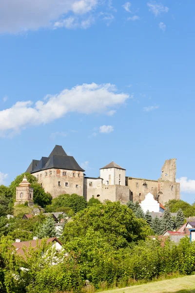 Lipnice nad sazavou kasteel, Tsjechië — Stockfoto