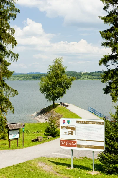 Orava Barajı, Slovakya — Stok fotoğraf
