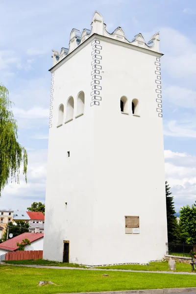 文艺复兴时期钟楼，spisska 贝拉斯洛伐克 — 图库照片