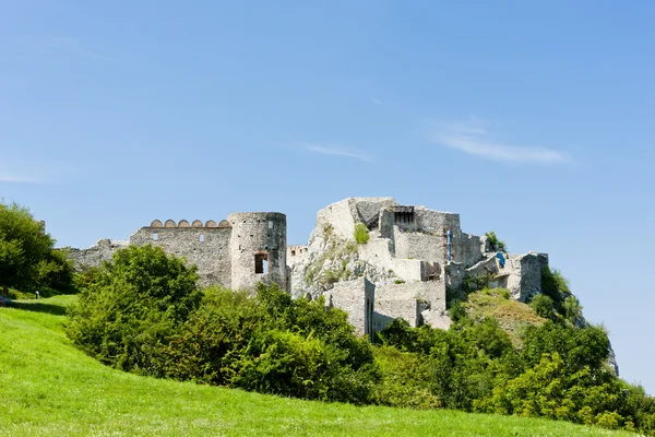 Zamek Devin, Słowacja — Zdjęcie stockowe