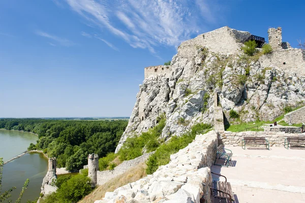 Stock image Devin Castle, Slovakia