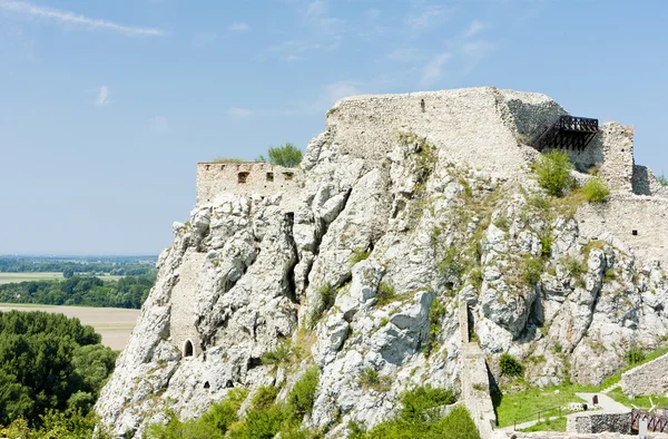 stock image Ruins of Devin Castle, Slovakia