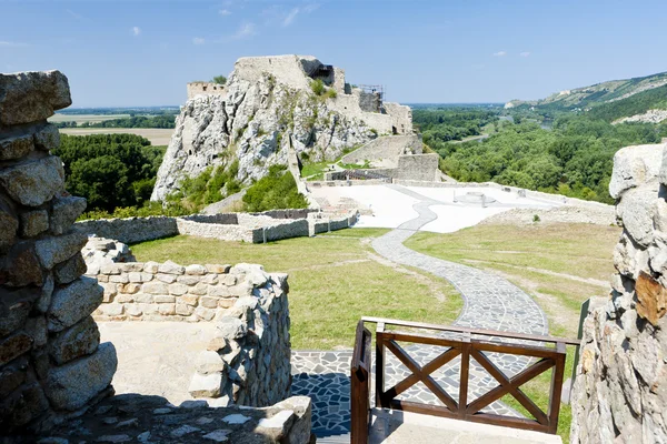 Ruins of Devin Castle, Slovakia — Stock Photo, Image