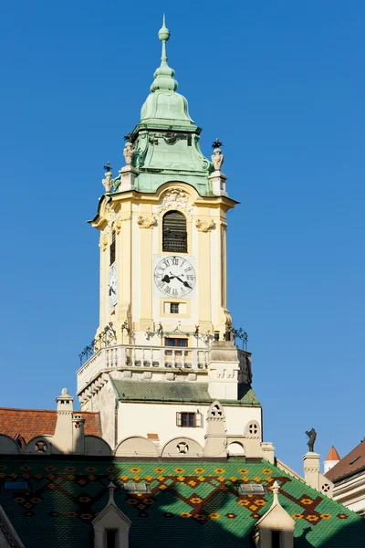 旧市庁舎、ブラチスラバ、スロバキア — ストック写真