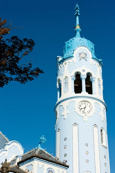 Detalhe da Igreja de Santa Isabel Húngara chamada Igreja Azul — Fotografia de Stock