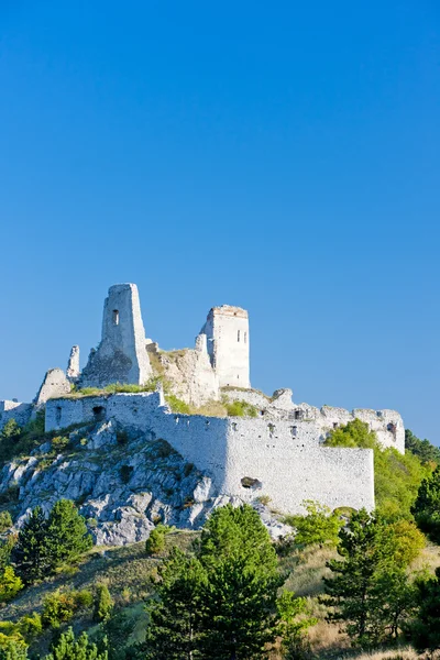 Ruiny zamku Cachtice, Słowacja — Zdjęcie stockowe