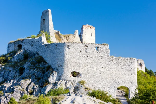 Ruinen der Burg von Cachtice, Slowakei — Stockfoto