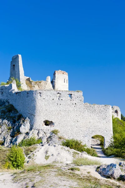 Ruínas do castelo de Cachtice, Eslováquia — Fotografia de Stock