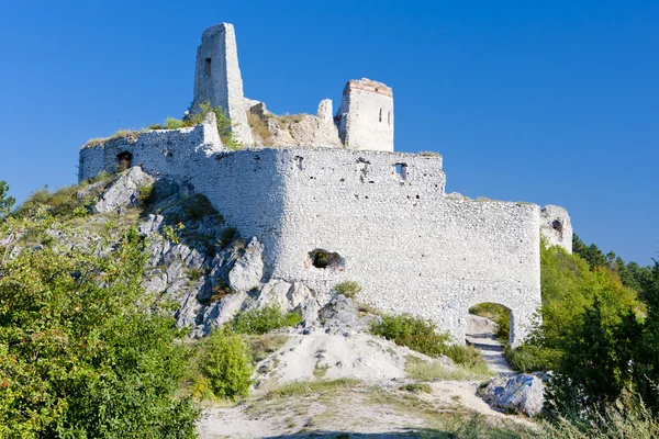 Ruinen der Burg von Cachtice, Slowakei — Stockfoto