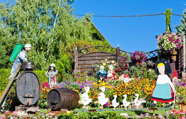 정원, 알자스, 프랑스 — 스톡 사진
